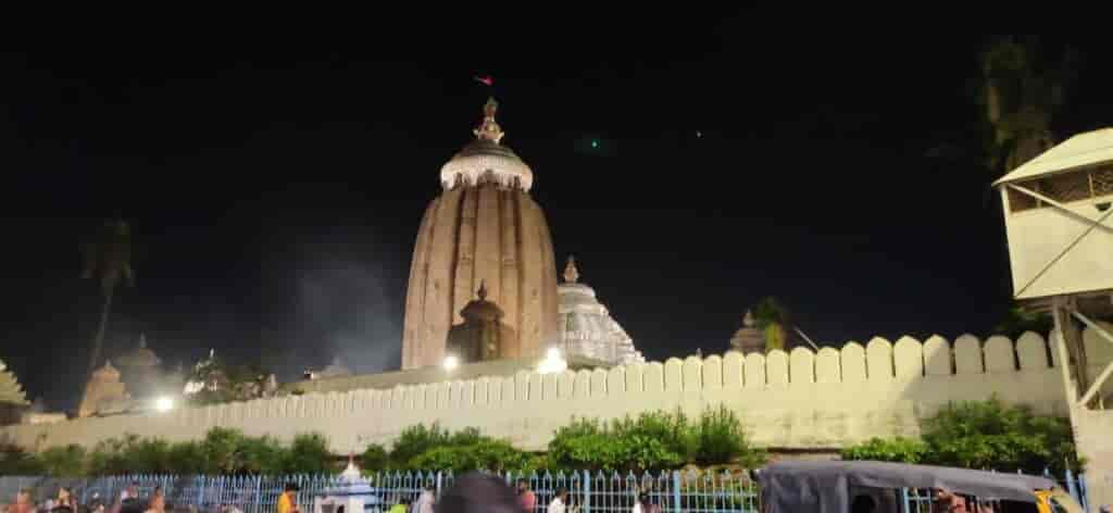 Jagannath Temple Back Side Night View